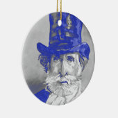 Giuseppe Verdi Keramisch Ornament (Rechts)