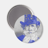 Giuseppe Verdi Magneet (Voorkant / Achterkant)