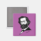 Giuseppe Verdi Magneet (Voorkant / Achterkant)