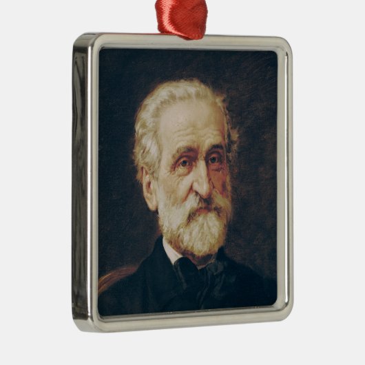 Giuseppe Verdi Metalen Ornament (Rechts)