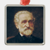 Giuseppe Verdi Metalen Ornament (Voorkant)