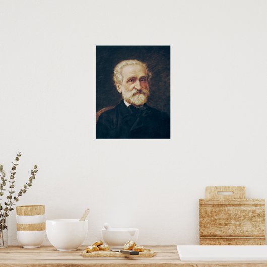 Giuseppe Verdi Poster (Keuken)