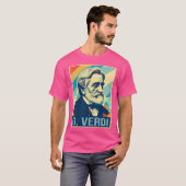 Giuseppe Verdi Poster, Italiaanse opera T-shirt (Voorkant volledig)