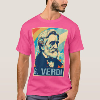 Giuseppe Verdi Poster, Italiaanse opera T-shirt