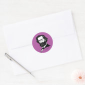 Giuseppe Verdi Ronde Sticker (Envelop)