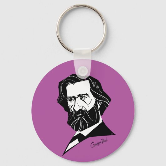 Giuseppe Verdi Sleutelhanger (Voorkant)