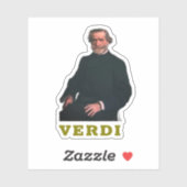 Giuseppe Verdi Sticker (Vel)