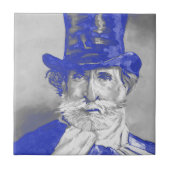 Giuseppe Verdi Tegeltje (Voorkant)