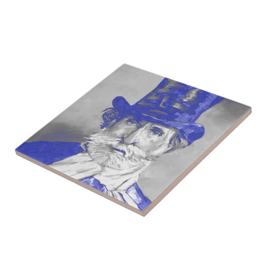 Giuseppe Verdi Tegeltje (Zijkant)