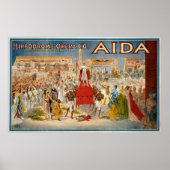 Giuseppe Verdi's Aida Poster (Voorkant)