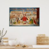 Giuseppe Verdi's Aida Poster (Keuken)
