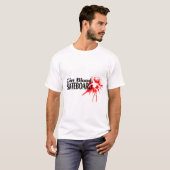 GIVE BLOOD SKATEBOARD T-SHIRT (Voorkant volledig)