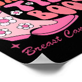 Give Cancer Boot Breast Cancer Awareness Poster (Hoek)