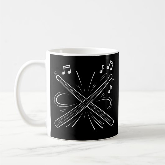 Give Her The Stix Drummer Mok 330 ml (Links)