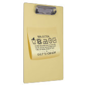 Give it to your mom 1 klembord (Rechts)