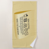 Give it to your mom 1 strandlaken (Voorkant)