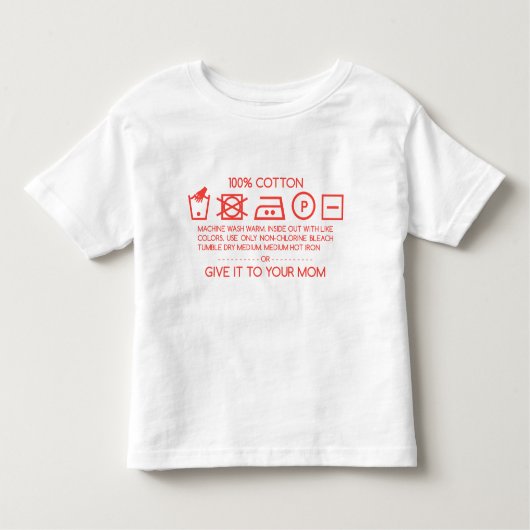 Give it to your mom 4 kinder shirts (Voorkant)