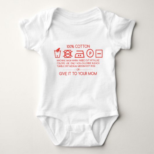 Give it to your mom 4 romper (Voorkant)