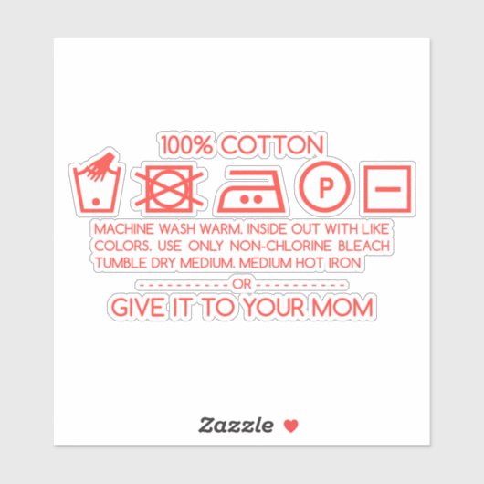 Give it to your mom 4 sticker (Vel)