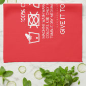 Give it to your mom 4 theedoek (Gevouwen)