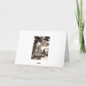 Give me away, will you be my Give me away black an Kaart (Achterkant)