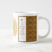 "Give Me Jesus" Jumbo mok (Goud) (Rechts)