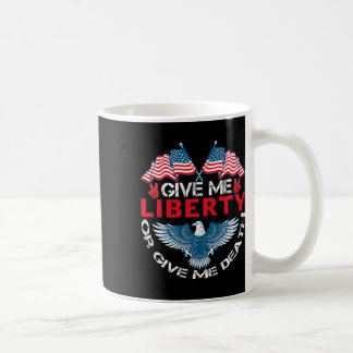 Give Me Liberty Of Give Me Death Amerikaanse Vlag  Koffiemok