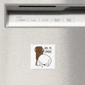 Give Me S’more Chocolate Adult Joke Funny Quote  Magneet (Insitu (Vaatwasser))