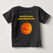 Give Me The Candy Baby T-Shirt (Achterkant)