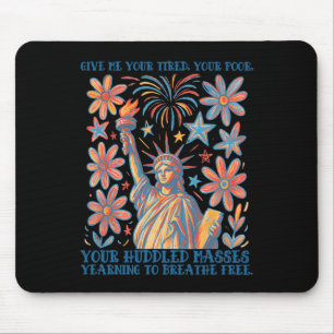 Give Me Your Tired Your Poor Statue Of Liberty Poe Muismat