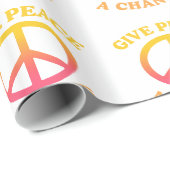'Give Peace a Chance' Inpakpapier (Rol Hoek)