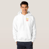 'Give Peace a Chance' Volwassenen Pullover Hoodie (Voorkant volledig)