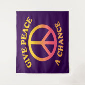 'Give Peace a Chance'-wandtapijt Wandkleed (Voorkant)