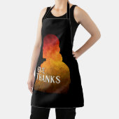 GIVE THANKS APRON SCHORT (Insitu)