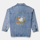 'Give Thanks, Choose Peace' Women's Denim Jacket (Achterkant)