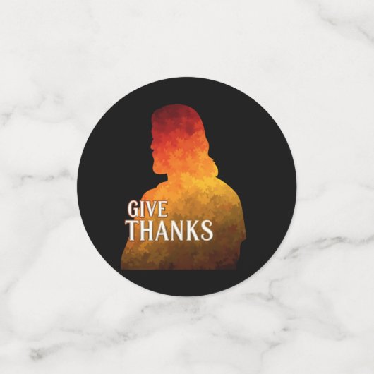GIVE THANKS CONFETTI (Kleine voorkant)