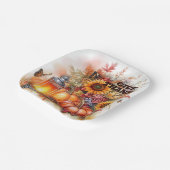 Give Thanks – Lantern Glow  Papieren Bordje (Gebogen)