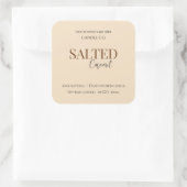 Give Thanks Salted Caramel Candle Label (Tas)