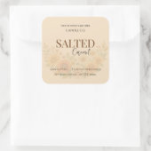 Give Thanks Salted Caramel Candle Label (Tas)