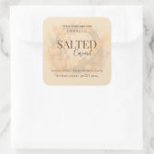 Give Thanks Salted Caramel Candle Label (Tas)