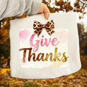 Give Thanks T-Shirt | Floral Fall Coquette Shirt