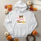 Give Thanks T-Shirt | Floral Fall Coquette Shirt