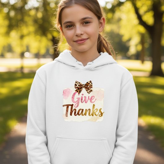 Give Thanks T-Shirt | Floral Fall Coquette Shirt