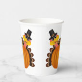 Give Thanks Thanksgiving Papieren Bekers (Rechts)