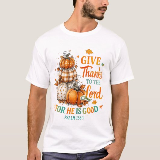 Give Thanks To...  T-shirt (Voorkant)