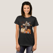Give Thanks To The Lord Fall Pumpkin Thanksgiving  T-shirt (Voorkant volledig)