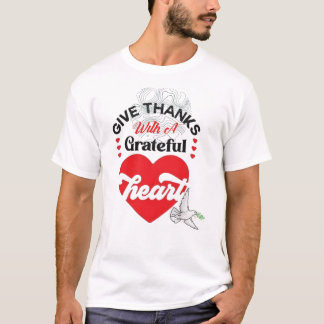 Give thanks with a greatful t-shirt