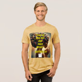 Give Us This Day Our Daily Bread." (Matthew 6:11)  Tri-Blend Shirt (Voorkant volledig)