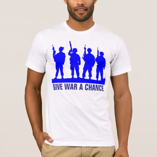 Give war a chance, T-shirt (Voorkant)
