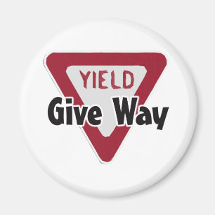 GIve Way Magneet